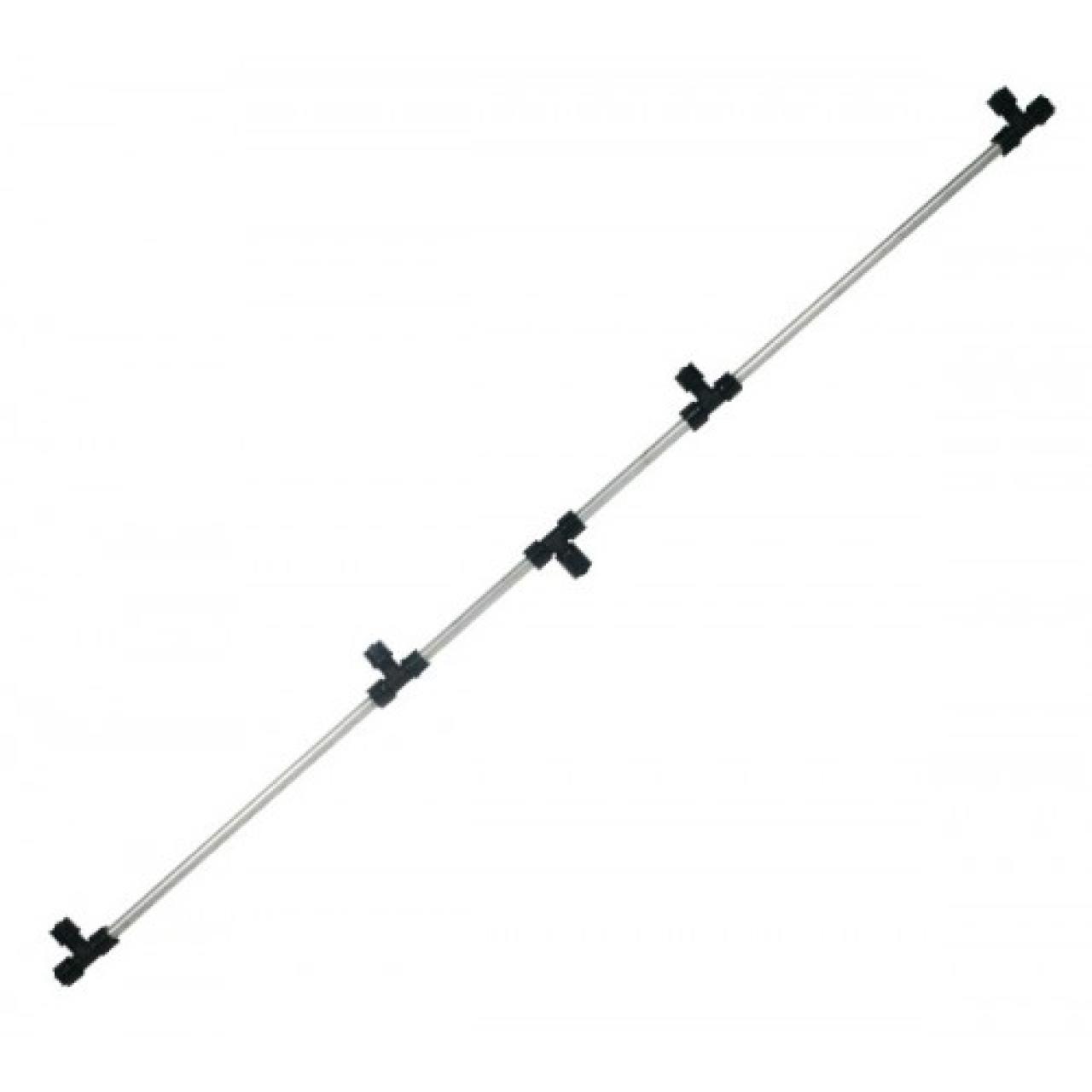 Spritzbalken Alu 120 cm, 4 Düsen, vorne tragbar