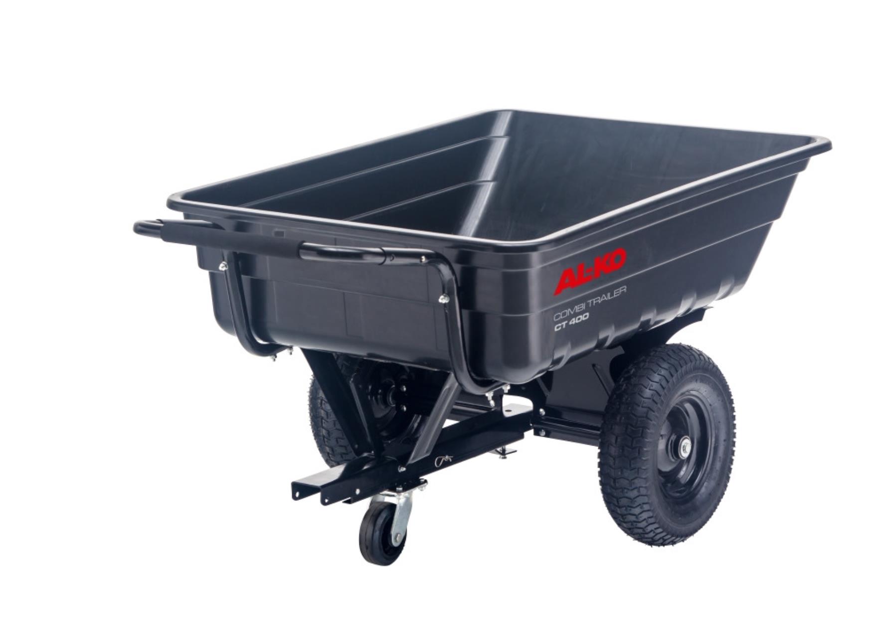 Combi Trailer CT 400 für Rasentraktoren Black Edition